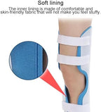Unisex Knee Splint, Soft Lining Knee Immobilizer for Men Women, Adjustable Post Op Rom Knee Brace for Recovery Acl, Pcl, Mcl, Meniscus Tear and Fracture,S(150-160cm)
