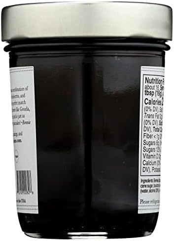 Bonnies Jams Bourbon Berry Jam, 9 OZ