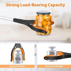32" Grabber Reacher Tool, 2-Pack Foldable Reacher Grabber Pickup Tool with 360° Rotating Jaw & Magnet, Trash Picker Upper Grabber, Lightweight Grabbers for Seniors Heavy Duty