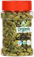 Organic Cardamom Pods | 2.01 oz - 57g | USDA Organic | Vegan | Non-GMO, All Natural Blend - 100% Raw from India, by SHOPOSR