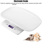 Haofy 10kg/1g Digital Portable Pet Scale for Infant Pregnant Cats Dogs Measuring Balance Tool Electronic Scale with Tray