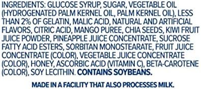 HI-CHEW Tropical Mix, 6 Bags, 3.53oz Each, Kiwi Pineapple Mango Taffy Candy