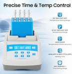 PRP PPP Gel Heating Machine, 12 x 5ml Gel Maker Heater 110V 150W Portable Gel Maker Heater Plasma Bio-Filler Gel Making Instrument Plasma with Digital Display