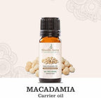 Macadamia Nut Oil | Carrier Oils | 100% Pure, Undiluted & Natural | Therapeutic Grade for Aromatherapy & Diffuser (10ML)
