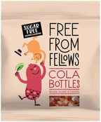 5 x Free From Fellows Sugar Free Cola Bottles Sweets 3.5oz