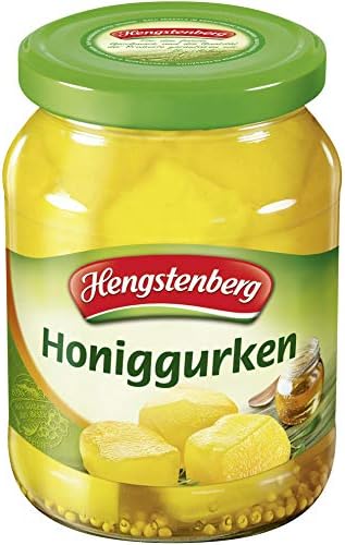 Hengstenberg - Honig Gurken 330g (Honey Pickles/Gherkins)