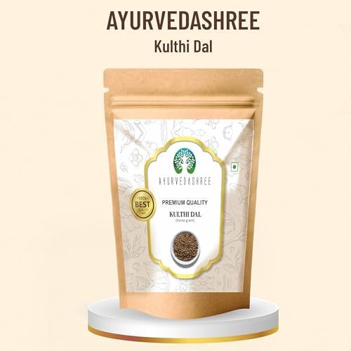 AYURVEDASHREE Kulthi Daal 100g | Gahat Dal | Dolichos Biflorus | Horse Gram | Macrotyloma Uniflorum | Muthira Seeds | Fiber | Khichri |