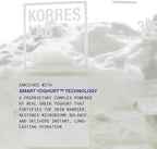 KORRES Greek Yoghurt Nourishing Probiotic Gel-Cream, Lightweight Face Moisturizer with Pre and Probiotics, Time-Released Hydration for 48 Hours, Microbiome Technology for Balanced Skin, 1.4 Fl Oz