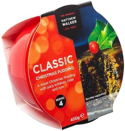 Mathew Walkers Classic Christmas Pudding 400g