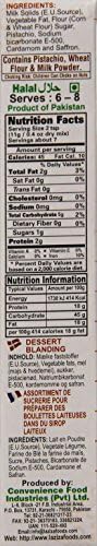 Laziza Rasmalai Dessert Mix Standard, 75-Gram Boxes (Pack of 6)