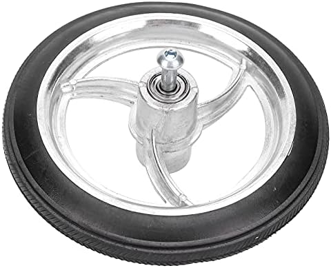 (7 inch) Non-slip Polyurethane Tire Replacement Disabled Front Wheel B icycle - Aluminum with 8mm Axle for Disabled B icycle, Wheelchair Front Wheel, Rollator, Walker。