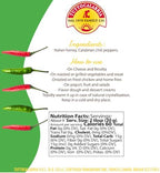 TUTTOCALABRIA Calabrian Hot Honey, Infused with Calabrian Chili Peppers, No Artificial Flavor or Color, Easy Pour Squeeze bottle, 6.3 oz (180g), Product of Italy