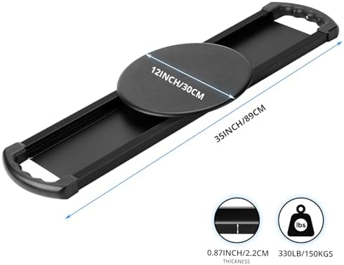 EASACE Transfer Board 35"*12"- Patient Slide Assist Device, Slide Board, Sliding Board to Wheelchair Transfer,Transfer Disc for Elderly, Easy Transfer from Wheelchair to Bed, Toilet, Tub, Car.