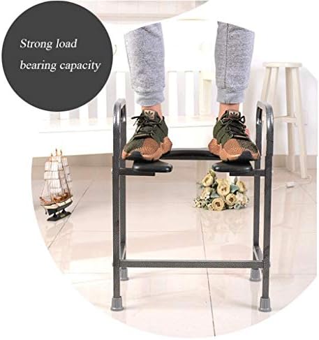 Extra Wide Commode Toilet Chair Lightweight Pregnant Bath Stool & Shower Chair Portable Toilet with Safety Steel Frame Height Adjustable for Elderly