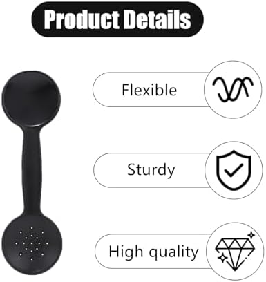 3 PCS Pinhole Glasses Professional Pinhole Eye Occluder Handheld Optometry Equipment for Vision Test Tool(Black)
