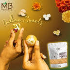 MB Herbals Jaggery Powder 2.2 lb (1 Kg / 35 oz) | Raw Untreated Jaggery Powder | No Anti-Caking Agent Used | No Preservative | Absolutely Natural
