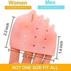 Metatarsal Pads, 6 PCS Breathable Forefoot Cushion Pads Ball of Foot Cushion Sleeves for Relieve Metatarsalgia, Mortons Neuroma, Forefoot Pain