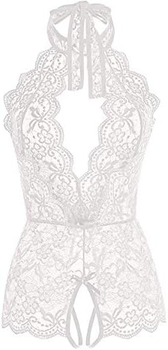 Ababoon Women One Piece Lingerie Lace Sexy Baby Dolls Teddy Sleepwear