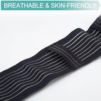 Breathable Peritoneal Dialysis Belt Stretch G/Peg Feeding Tube Holder PD Catheter Covers Bag Drainage Abdominal Fixation Medical Nursing Supplies, Medium(28-41 Inch) Black