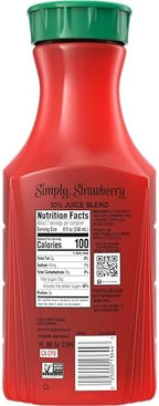 SIMPLY STRAWBERRY JUICE DRINK, 52oz