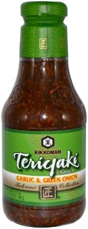 Kikkoman Teriyaki Sauce Garlic and Green Onion 20 1/2 oz (581 g)