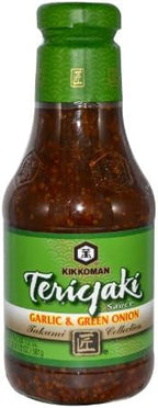 Kikkoman Teriyaki Sauce Garlic and Green Onion 20 1/2 oz (581 g)