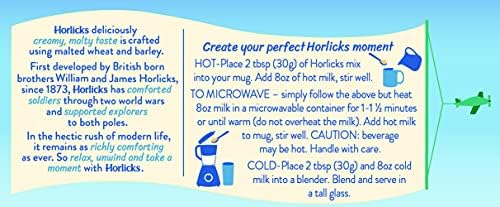 Horlicks Original Malt Beverage Mix England, 400-Gram Packages (Pack of 4)