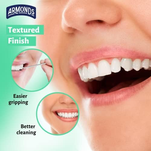 ProPicks Original Dental Picks for Teeth Cleaning - Disposable Plastic Toothpicks for Teeth & Gums - Cleans Teeth & Massages Gums - Fresh Mint Flavor - 6 Packages x 120 Interdental Tooth Picks
