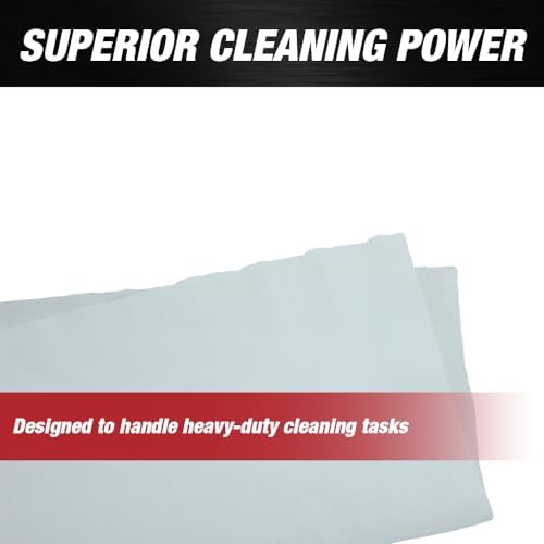LAUCO Prep-Wipe Industrial Wipes Jumbo Roll, Heavy Duty Blue Cleaning Towels (500 Sheets/Roll, 1 Roll/Case, 10” x 15” each sheet) (41043)