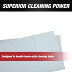 LAUCO Prep-Wipe Industrial Wipes Jumbo Roll, Heavy Duty Blue Cleaning Towels (500 Sheets/Roll, 1 Roll/Case, 10” x 15” each sheet) (41043)