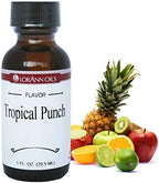 LorAnn Oils Super Strength Flavoring - Used For Candy Making, Flavoring Extracts, Baking, and Hard Candy - Bold, Natural Flavors 4X Stronger Than Extracts, Tropical Punch (Passion Fruit), 1 Fl Oz