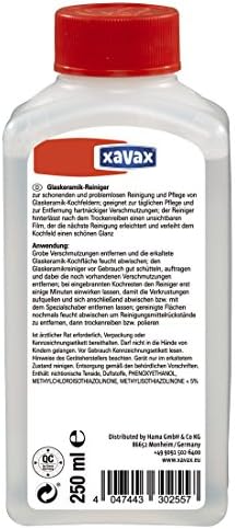 Xavax Cleaner for ceramic hob, ceramic hob, induction hob, 250 ml