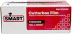 SMART Clear Cling Film Wrap with Cutterbox, SM12CBF32, 12" x 2000' x Standard 32 Gauge | 1/Each
