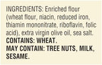 La Panzanella Croccantini, Original Sea Salt Crackers (Pack of 12) - Light Artisanal Crackers, Charcuterie Crackers, Non-GMO, Kosher, 12 x 6 oz