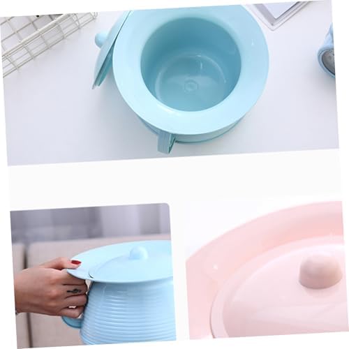 HEALLILY Children Urinal Pot with Lid Portable Kids Pee Pot Large Capacity Plastic Travel Urinal for Home Camping Car Use Easy to Clean Unisex