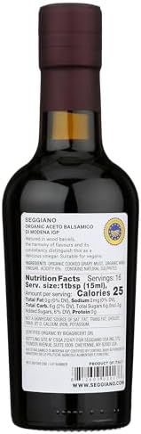 Seggiano Balsamic Vinegar of Modena, 8.5 Fluid Ounce