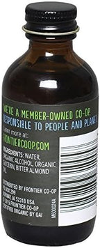 Frontier Almond Extract Certified Organic, 2-Ounce Bottle