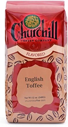 Churchill Coffee English Toffee 12 oz - Ground
