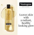 Neutrogena Body Oil, Light Sesame Formula, Fragrance Free, Lightweight Moisturizing Body Oil for Silky, Soft Skin, Non-Greasy Hydration, 8.5 fl oz Bottle, 1 Count