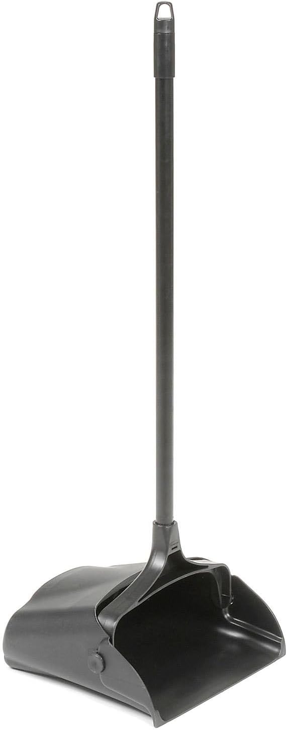 Rubbermaid FG253100BLA Lobby Pro Upright Dust Pan, Case of 6