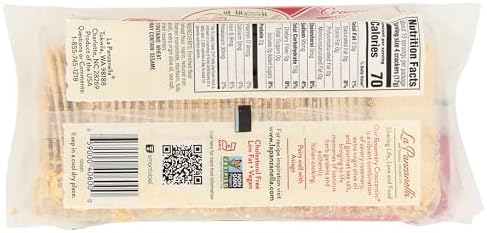 La Panzanella, Rosemary Mini Croccantini Cracker, 6 Ounce