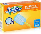 Swiffer Microfibre dust Cleaner Set, 1 Handle and 3 Replacement Pads (Pack of 1x1 Piece)
