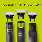 Philips OneBlade Replacement Blades for Face/Body Kit Original Replacement Blades Compatible with all OneBlade Electric Razors QP2630
