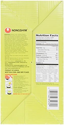 Nongshim Fresh Udon Bowl (pack of 6), 58.41 ounce (pack of 1)
