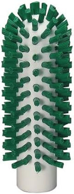 Vikan 5380-50-2 Stiff Tube Brush, Polyester, 2" x 5-3/4" OAL, Green