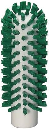 Vikan 5380-50-2 Stiff Tube Brush, Polyester, 2" x 5-3/4" OAL, Green