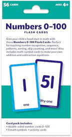 Flash Cards: Numbers 0 - 100