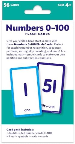 Flash Cards: Numbers 0 - 100