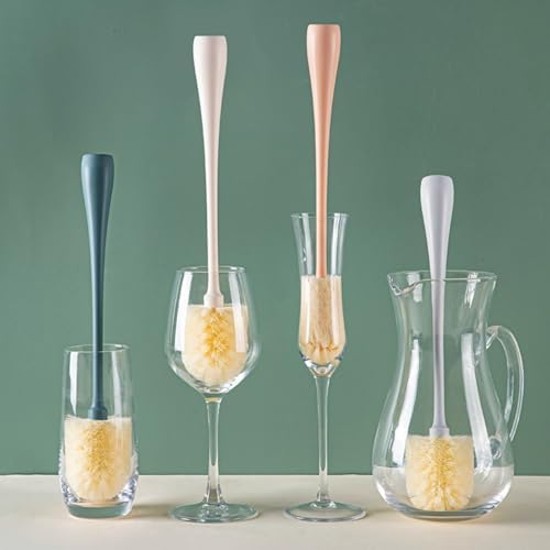 Washing Cup Brush, Cleaning Water Cup Brush, Bottle Brush, Long Handle Cleaning Brush, Wall Breaking Machine Special no Dead Angle Brush