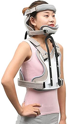 Adjustable Orthosis Cervical Thoracic Halo Brace Head Neck Chest Thoracic Orthosis Fracture Fixation Cervical Vertebra Rehabilitation Support